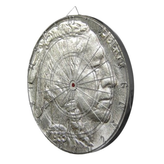 INDISCHES HAUPTnickel Dartscheibe (Vorderseite rechts)