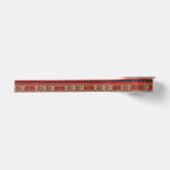 Indisches Hippie-Design Satinband (Vorderseite)