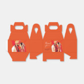 Indisches Hochzeitspaar Save the Date Geschenkschachtel (Ungefaltet)