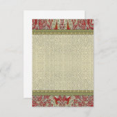 Indisches Indien Feiern Hindu Hochzeit Einladung (Vorne/Hinten)