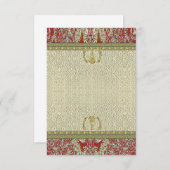 Indisches Indien Feiern Hindu Hochzeit Einladung (Vorne/Hinten)