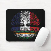 Indisches Indien, Französisch-Tree-Roots-Flag Mousepad (Mit Mouse)
