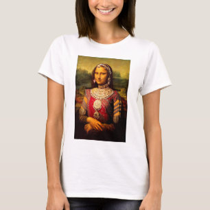 Indisches königliches Monalisa T-Shirt