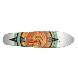 Indisches Kopftestmuster-Skateboard Skateboard