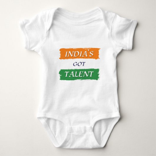 Indisches Kricket Baby Strampler (Vorderseite)