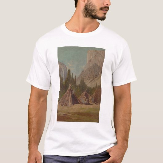 Indisches Lager in Yosemite-Tal (1189) T-Shirt (Vorderseite)