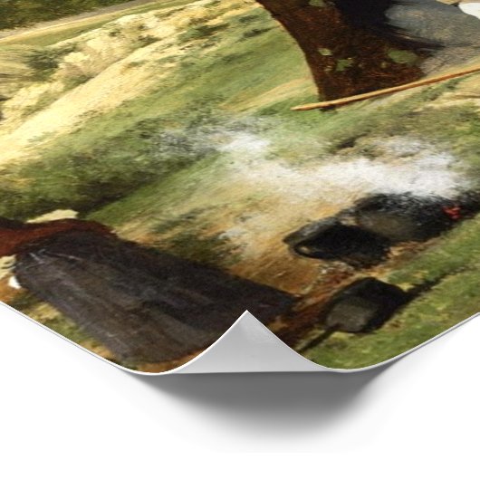 Indisches Lager Poster (Ecke)