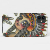 indisches Mädchen 2 Case-Mate iPhone Hülle (Rückseite (Horizontal))