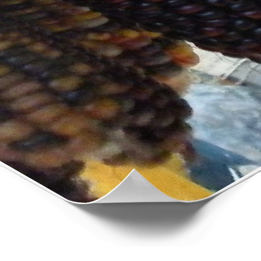 Indisches Maisposter Poster (Ecke)