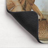 Indisches Mann-und Frauen-Essen Mousepad (Ecke)