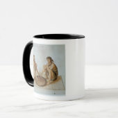 Indisches Mann-und Frauen-Essen Tasse (Vorderseite Links)