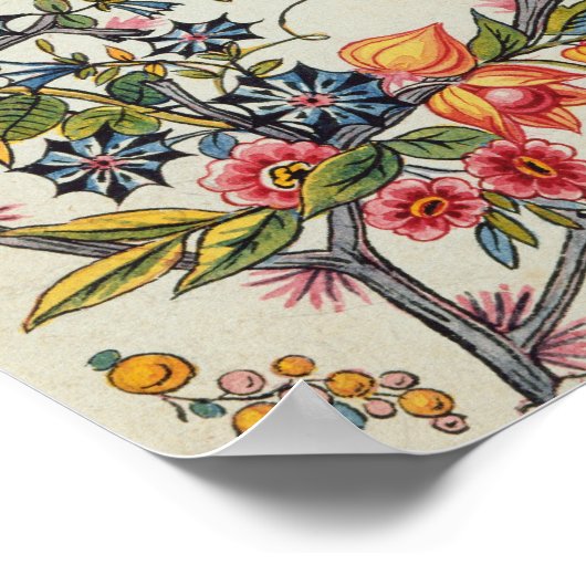 indisches Modell Poster (Ecke)