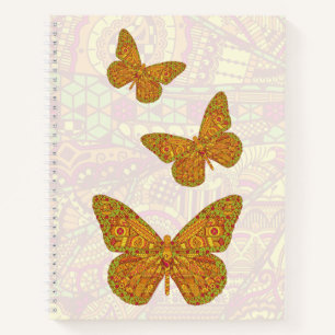 Indisches Monarch Spiralheft Notizblock