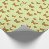 Indisches Monarchschleifpapier Geschenkpapier (Ecke)