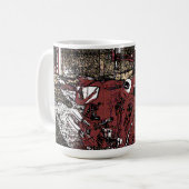 Indisches Motorrad Kaffeetasse (Vorderseite Links)