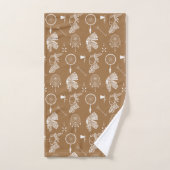 Indisches Muster Badhandtuch Set (Handtuch)