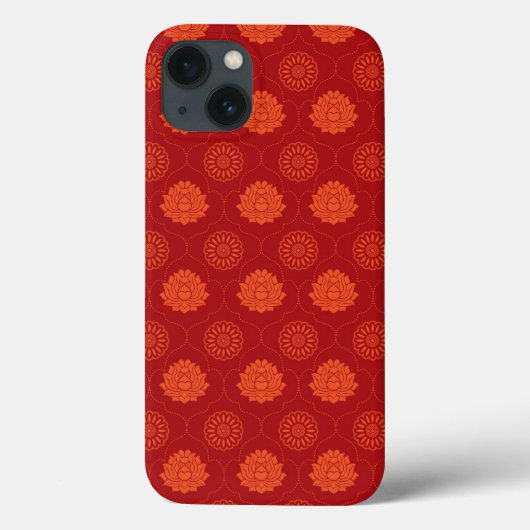 Indisches Muster Case-Mate iPhone Hülle (Rückseite)