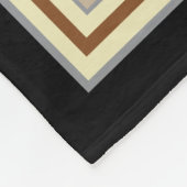Indisches Muster Fleece Blanket (Ecke)