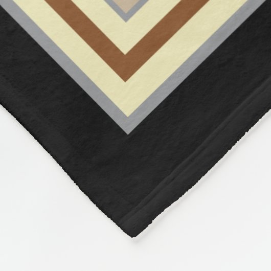 Indisches Muster Fleece Blanket (Ecke)