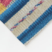 indisches Muster Fleecedecke (Ecke)