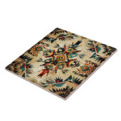 Indisches Muster für coolen Western Fliese (Seite)