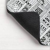 Indisches Muster-Gekritzel Mousepad (Ecke)