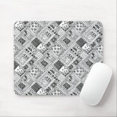 Indisches Muster-Gekritzel Mousepad (Mit Mouse)