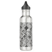 Indisches Muster-Gekritzel Trinkflasche (Links)