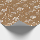 Indisches Muster Geschenkpapier (Ecke)