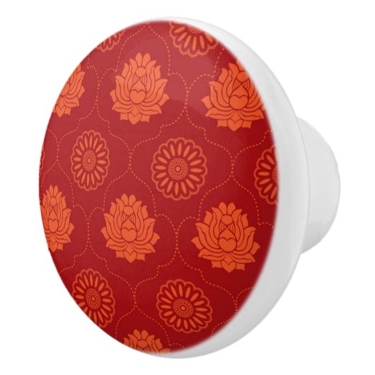 Indisches Muster Keramikknauf (Rechts)