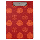 Indisches Muster Klemmbrett (Vorderseite)