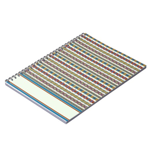 Indisches Muster Notizblock (Linke Seite)