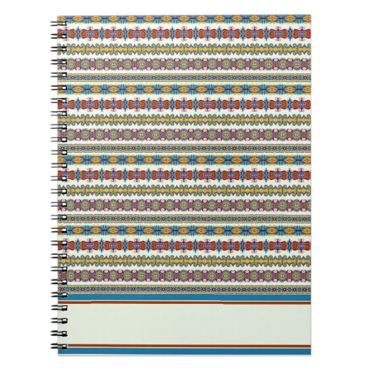 Indisches Muster Notizblock (Vorderseite)