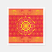 indisches Muster Serviette (Vorderseite)