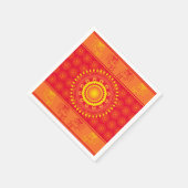 indisches Muster Serviette (Ecke)