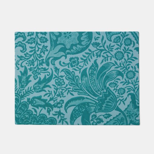 Indisches Muster (von William Morris) Doormat Fußmatte (Vorderseite)