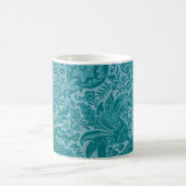 Indisches Muster (von William Morris) Kaffeetasse (Mittel)