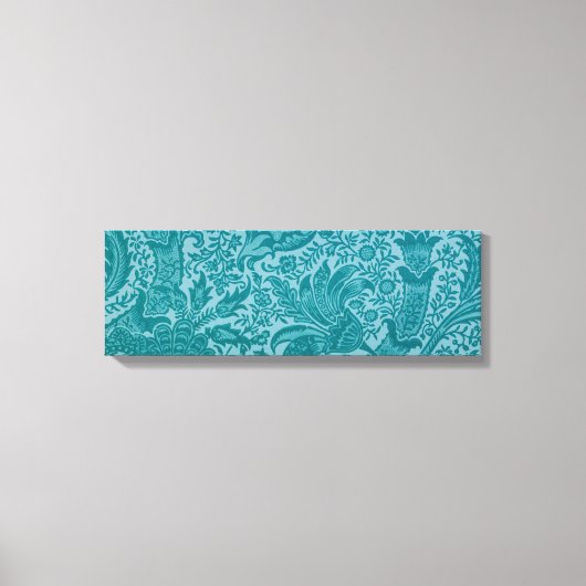 Indisches Muster (von William Morris) Leinwanddruck (Vorderseite)