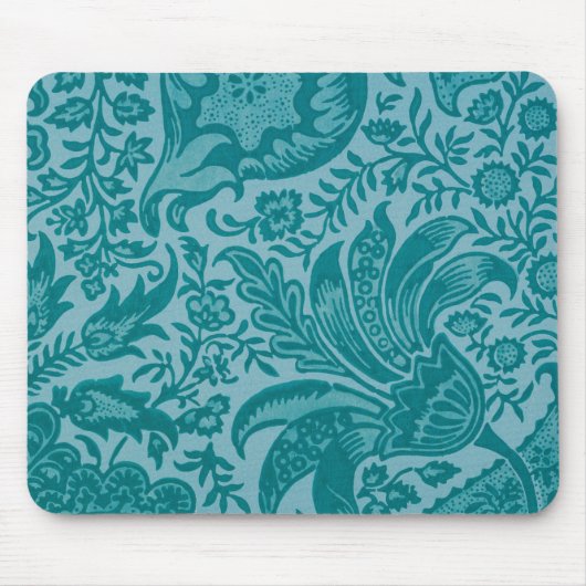 Indisches Muster (von William Morris) Mousepad (Vorne)