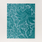 Indisches Muster (von William Morris) Puzzle (Vertikal)