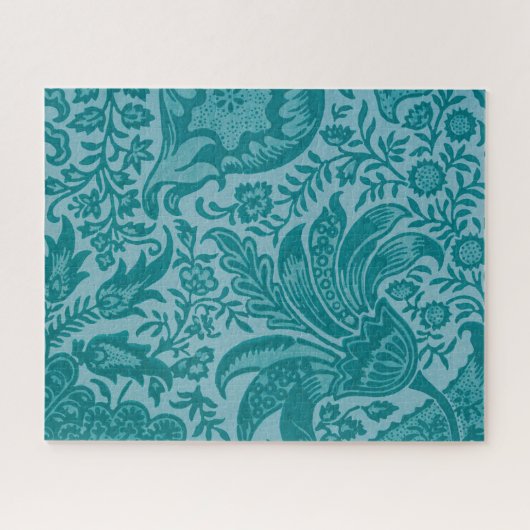 Indisches Muster (von William Morris) Puzzle (Horizontal)