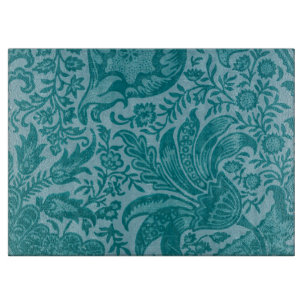 Indisches Muster (von William Morris) Schneidbrett Schneidebrett