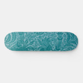 Indisches Muster (von William Morris) Skateboard (Horizontal)