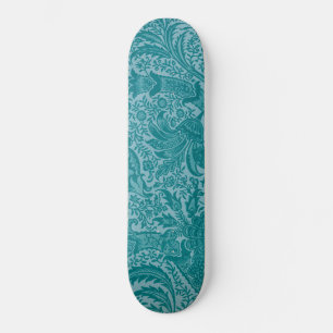 Indisches Muster (von William Morris) Skateboard