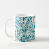 Indisches Muster, William Morris Kaffeetasse (Links)