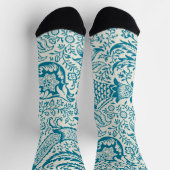 Indisches Muster, William Morris Socken (Oben)