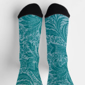 Indisches Muster, William Morris Socken (Oben)