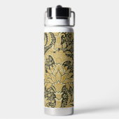 Indisches Muster, William Morris Trinkflasche (Hinten)