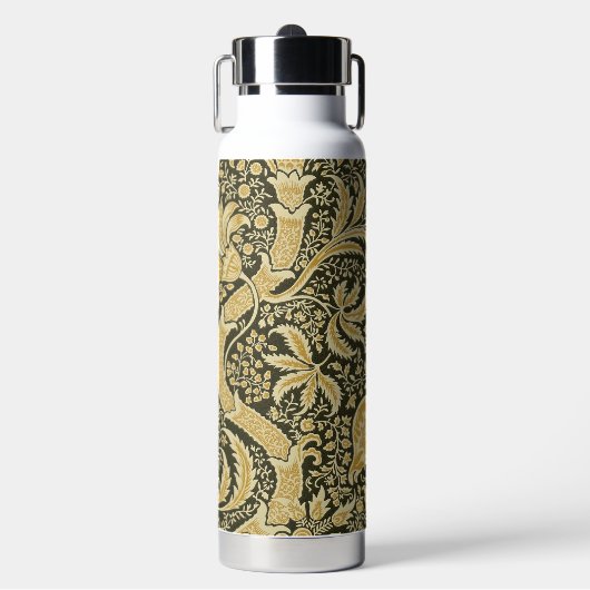 Indisches Muster, William Morris Trinkflasche (Vorderseite)