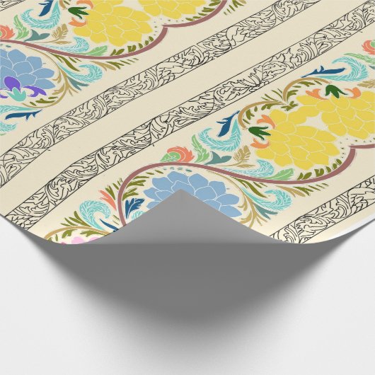 Indisches Packpapier (Ecke)